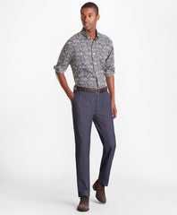 Soho Fit Indigo Double-Pleat Pants