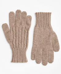 Cashmere Cable Gloves
