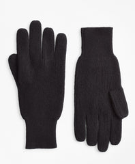 Ribbed Cashmere Gloves