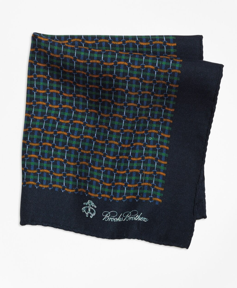 Plaid Links and Duck Pocket Square