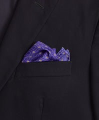 Tonal Medallion Pocket Square