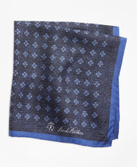 Geo Rose Pocket Square
