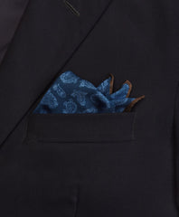 Tossed Pine Reversible Pocket Square