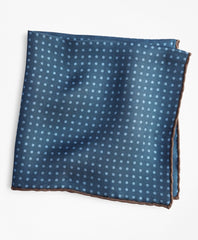 Tossed Pine Reversible Pocket Square