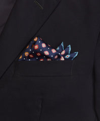 Block Neat Printed Pocket Square