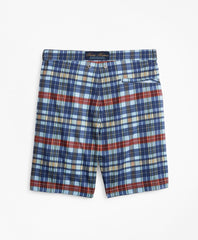 Newport 7" Plaid Swim Trunks