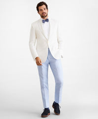 Regent Fit Linen Tuxedo Jacket