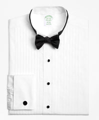 Milano Fit Ten-Pleat Wing Collar Tuxedo Shirt