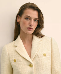 Boucle Notch-Lapel Jacket