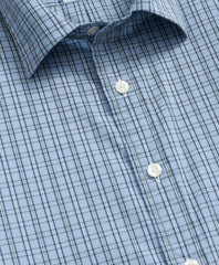 Performance Series Stretch Spread Collar Check Sport Shirt