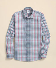 Performance Series Stretch Spread Collar Multi-Gingham Sport Shirt