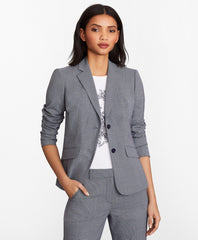 Petite Houndstooth BrooksCool® Merino Wool Jacket