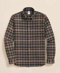 Plaid Shirt Portuguese Flannel Polo Button Down Collar