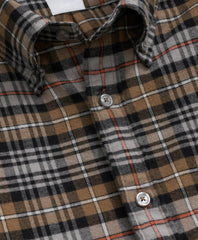 Plaid Shirt Portuguese Flannel Polo Button Down Collar