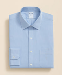 Mini Stripe Dress Shirt Pure Supima® Cotton Regular-Finish Ainsley Collar