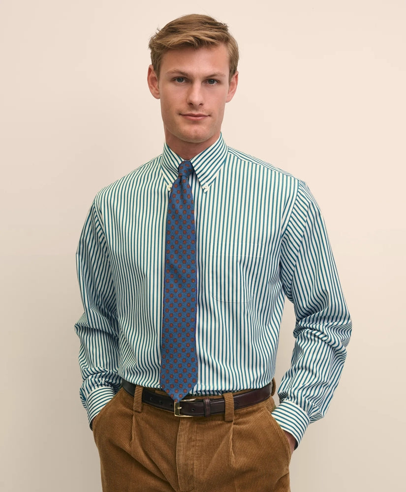 The Archive Supima® Cotton Bengal Stripe Dress Shirt