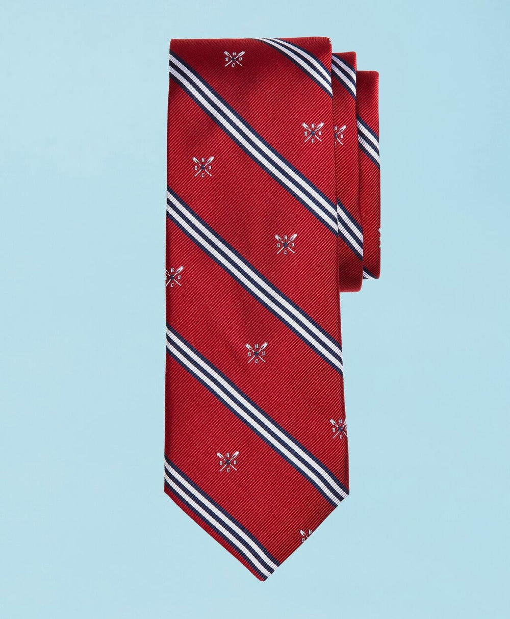 Head Of The Charles® Regatta Mini BB#1 Stripe Slim Tie