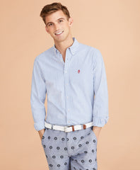 Striped Seersucker Shirt