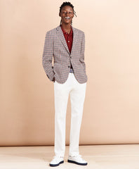 Cotton-Blend Stretch Trousers
