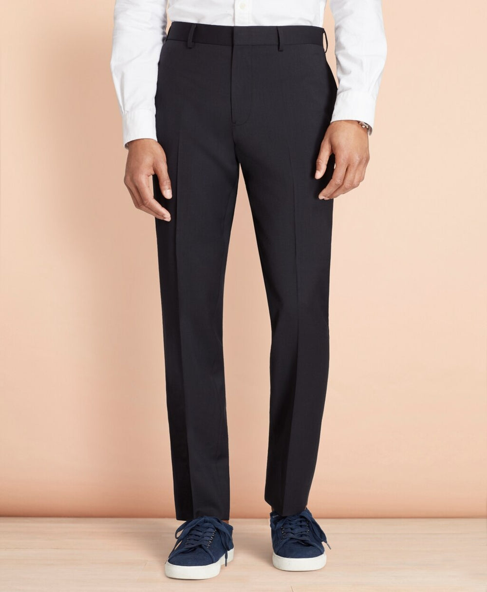 Wool Twill Suit Trousers