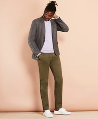 Wool-Blend Basketweave Two-Button Sport Coat
