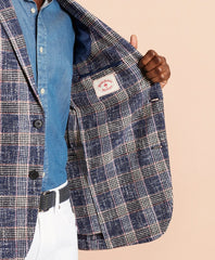 Plaid Dobby Sport Coat