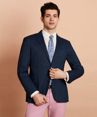 Linen-Blend Sport Coat