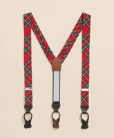 Royal Stewart Tartan Suspenders
