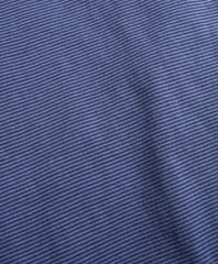 Striped Jersey Long-Sleeve Henley