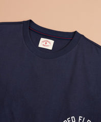 Jersey Cotton Red Fleece NY Graphic T-Shirt