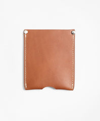 Cognac Leather Card Case