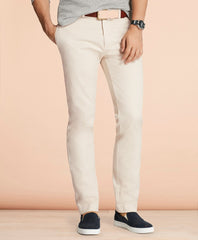 Slim-Fit Garment-Dyed Stretch Chinos
