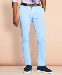 Slim-Fit Garment-Dyed Stretch Chinos