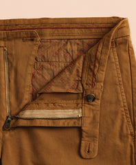 Slim-Fit Garment-Dyed Stretch Chinos