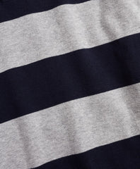 Cotton-Cashmere Rugby Sweater