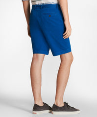 Stretch Cotton Twill Shorts