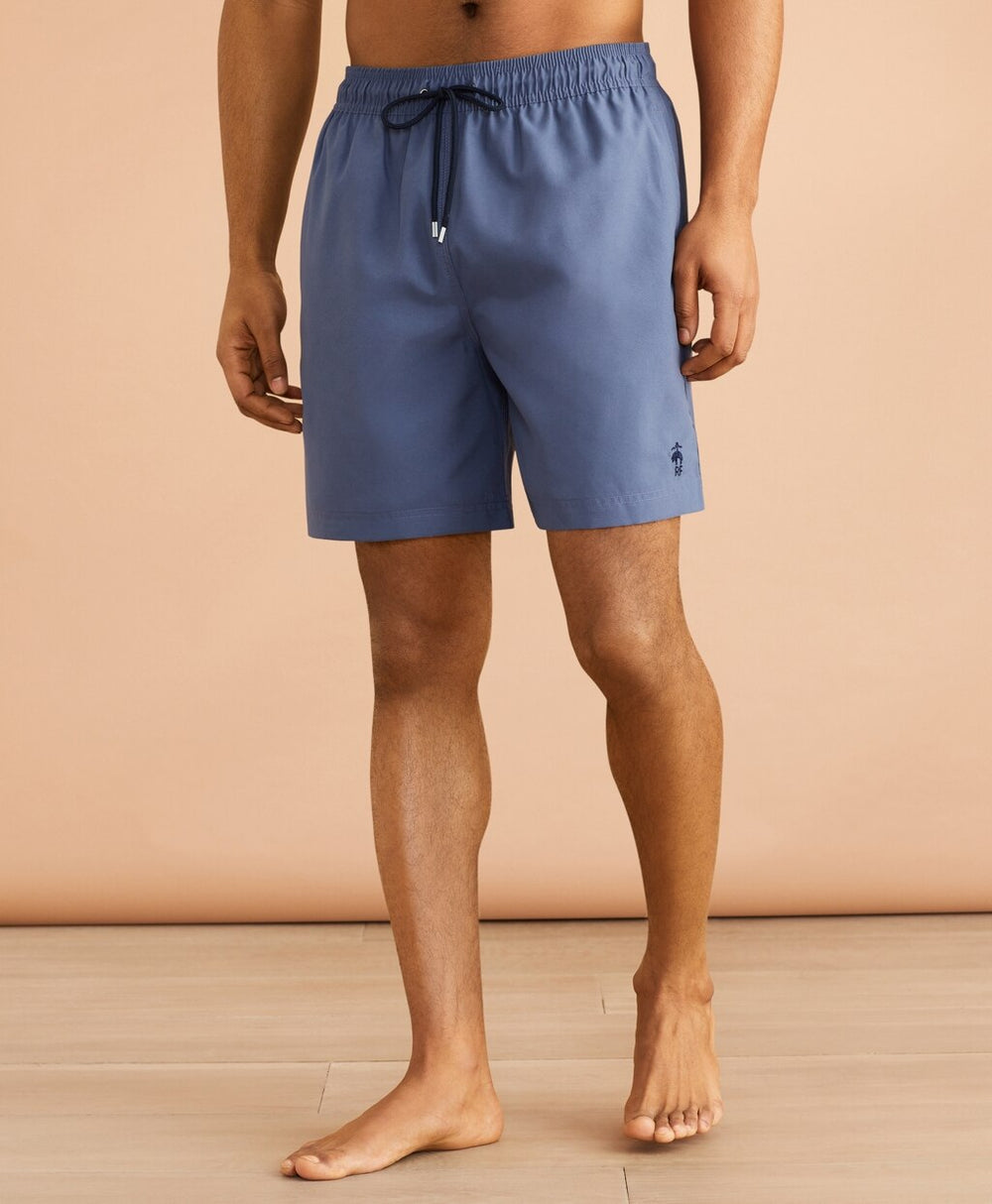 Magic Wave Print 6" Swim Trunks