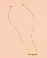 Demi Fine Bar Necklace