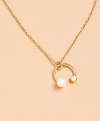 Demi-Fine Freshwater Pearl & Crystal Necklace