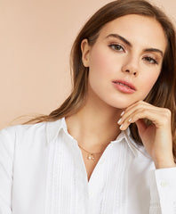 Demi-Fine Freshwater Pearl & Crystal Necklace