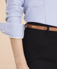 Leather Skinny Belt
