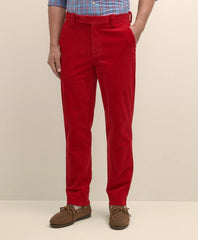Slim Fit Cotton Wide-Wale Corduroy Pants