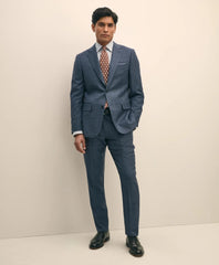 Slim Fit Wool Check 1818 Suit