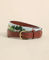Smathers & Branson Needlepoint Fox Belt