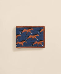 Smathers & Branson Needlepoint Horse Wallet
