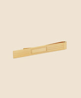 Sterling Silver Engravable Rhodium-Plated Tie Clip