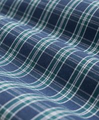 Stretch Non-Iron Oxford Button-Down Collar Check Shirt