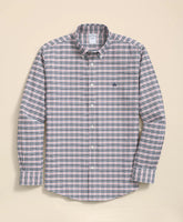 Vintage Check Shirt Stretch Non-Iron Oxford Button-Down Collar
