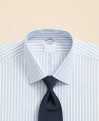 Stripe Dress Shirt Stretch Supima® Cotton Non-Iron Ainsley Collar