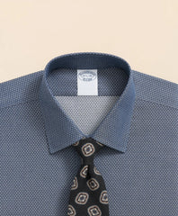 Stretch Supima® Cotton Non-Iron Dobby Ainsley Collar Dress Shirt